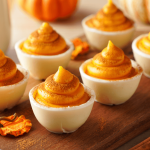 White Chocolate Pumpkin Cups