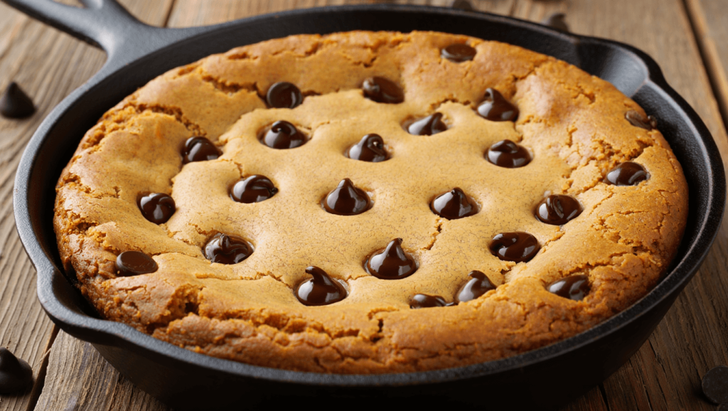 Chocolate Chip Skillet Cookie