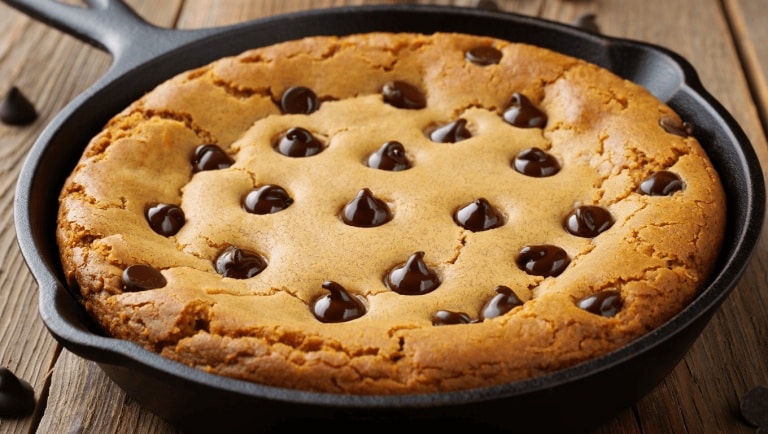Chocolate Chip Skillet Cookie