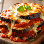Gratin d'aubergines à la parmigiana