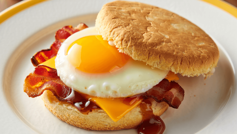 McDonald's Honey Brown Butter Bacon Egg & Cheese Biscuit
