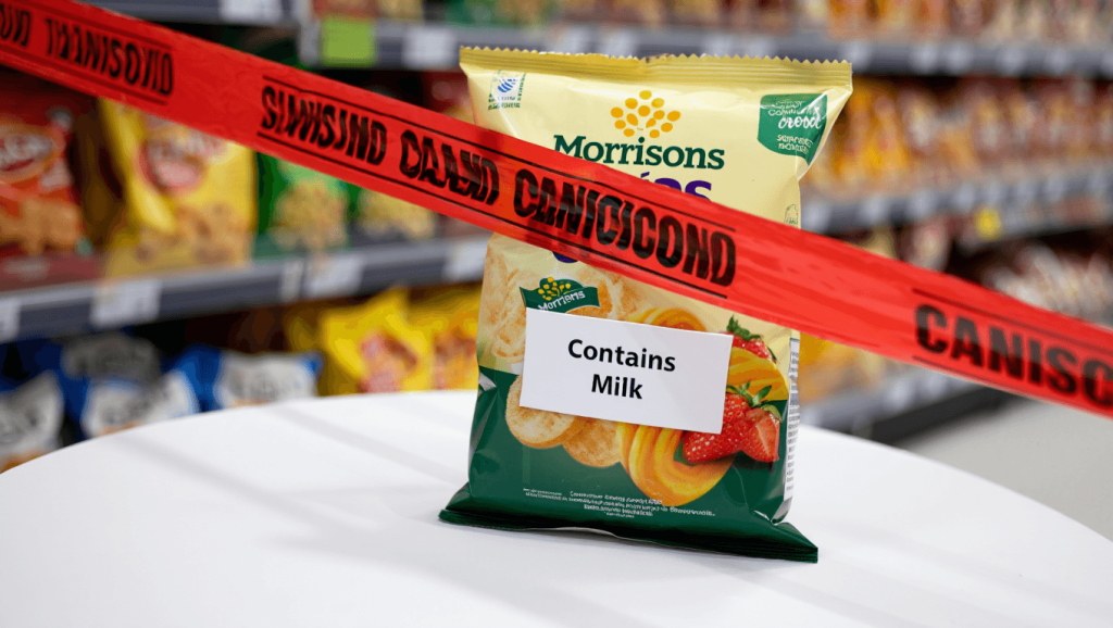 'Do not eat': Morrisons issues urgent allergy recall over mislabelled crisps