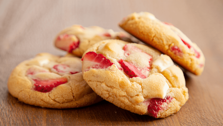 Strawberry Cream Cheese Cookies