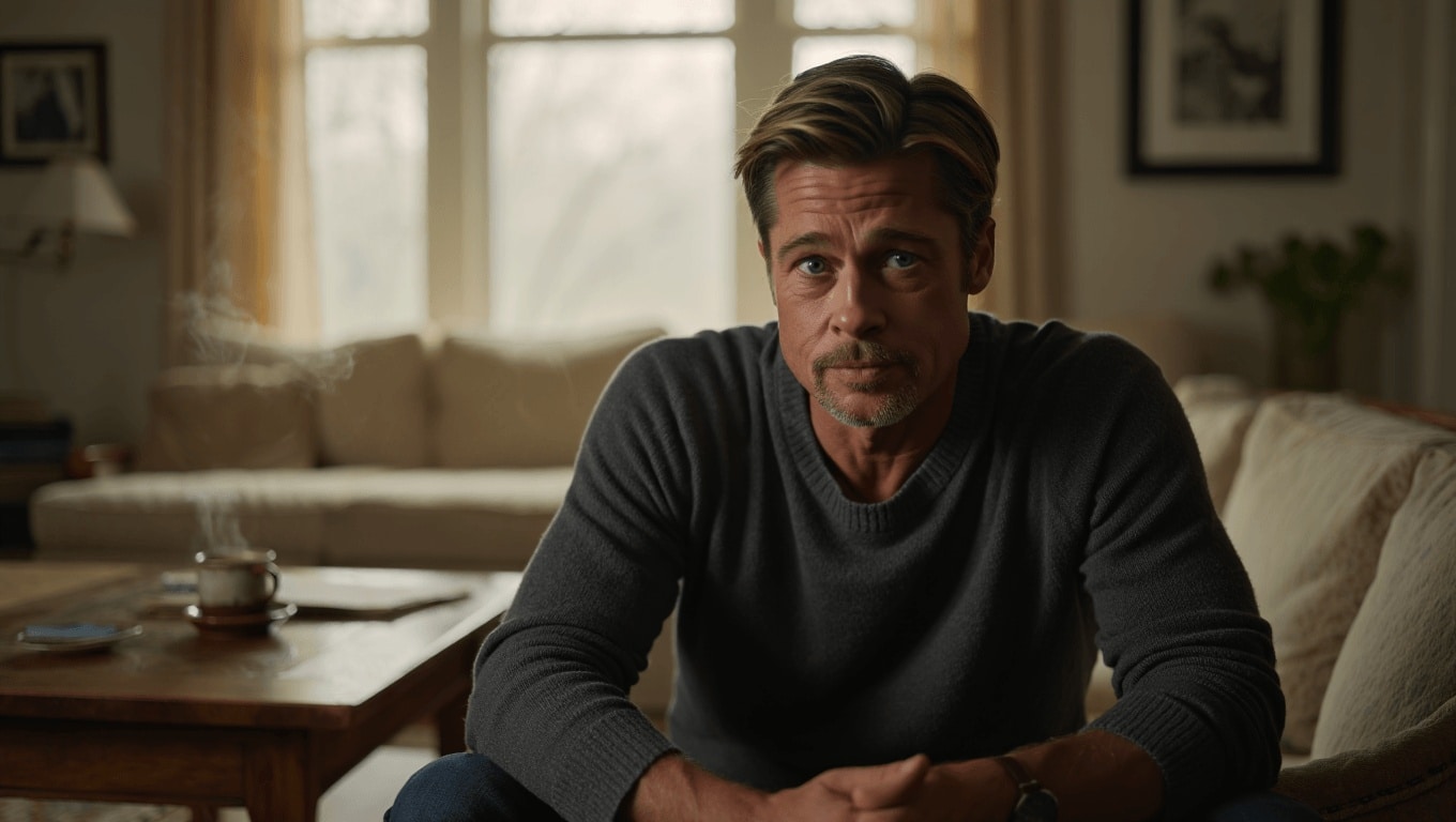 Brad Pitt at an event, 2025