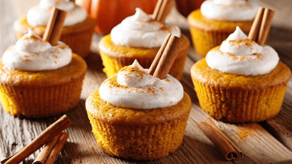 OMG Pumpkin Pie Cupcakes
