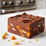 Easy Snickers Chocolate Fudge
