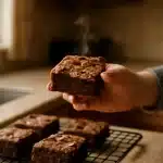 Fudgy brownies with chocolate chunks: melt-in-your-mouth recipe