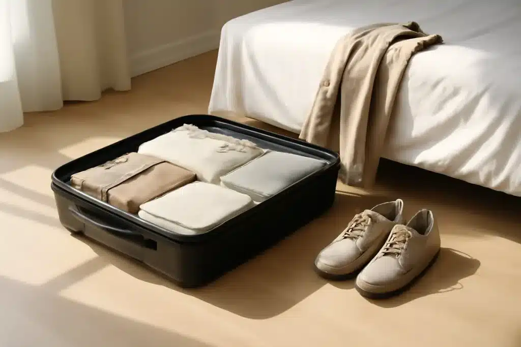 9-piece packing hack creates 27 outfits: travel expert shows how from $20