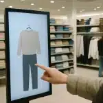 Tesco trials virtual fitting screens: shoppers try clothes without changing